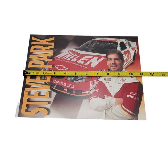 Vtg NASCAR Steve Park Photos Magazine Lot of 6 - Picture 8 of 14